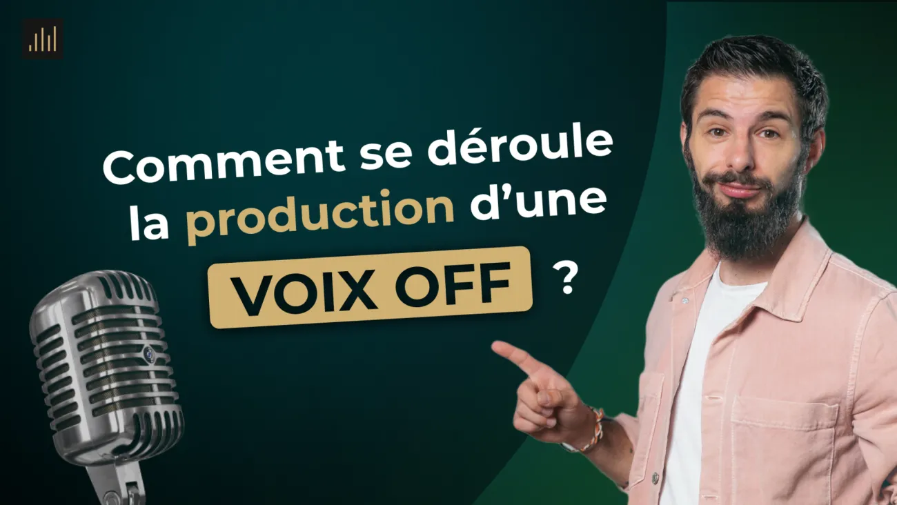 Comment se déroule la production d’une voix off pour vos films d’entreprise ?