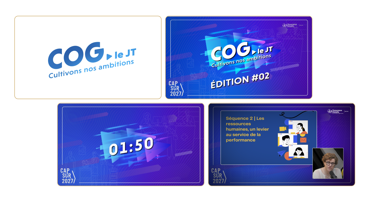 Iminance - Habillage graphique en motion design