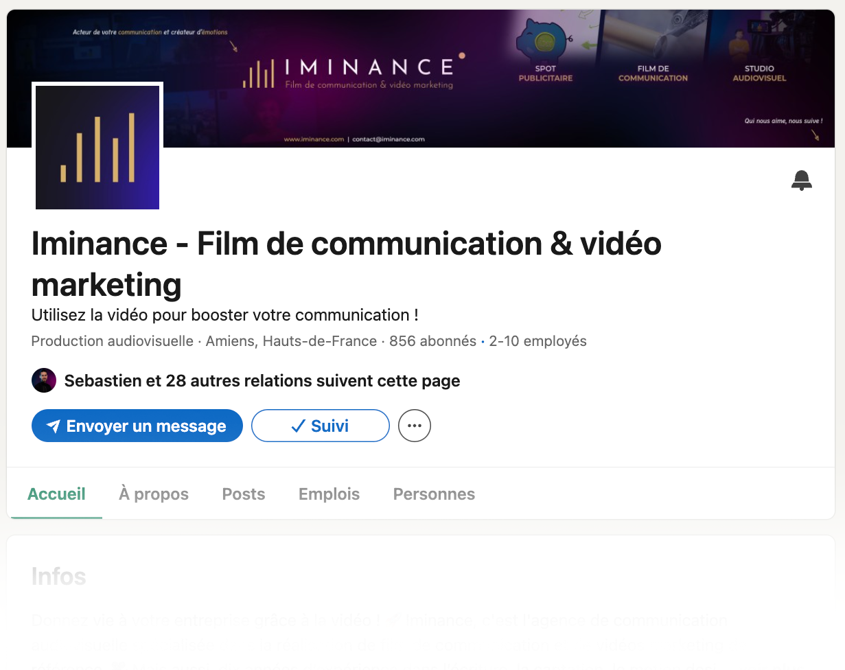 Iminance - Page Linkedin