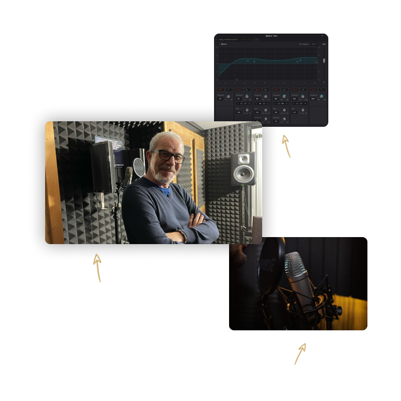 Iminance - Studio - Voix off