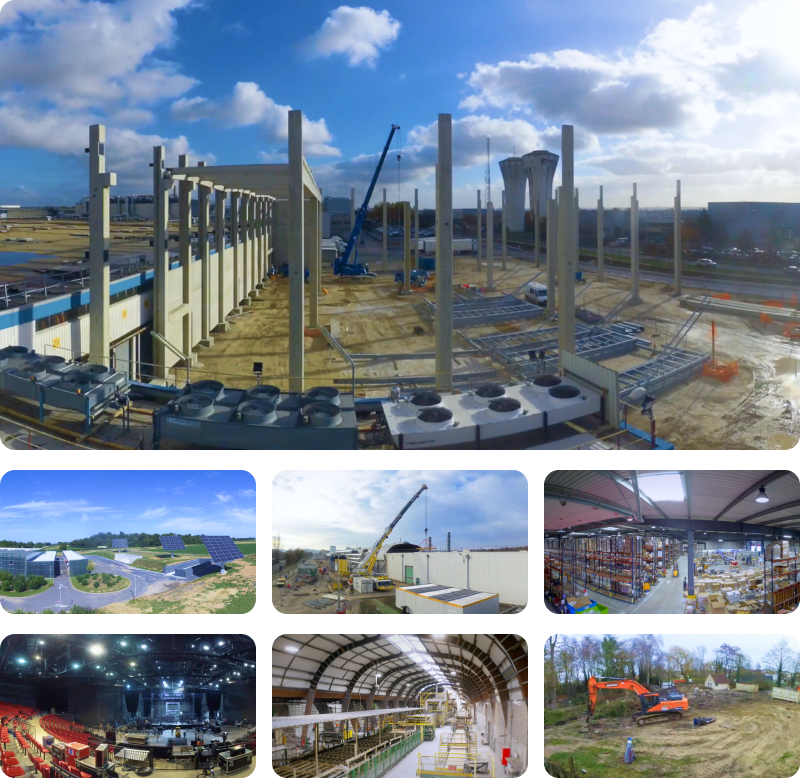 Agence Iminance - Timelapse longue durée pour vos chantiers ou événements